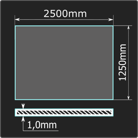 Лист холоднокатаный 1,0*1250*2500 ст.08пс Феррум ГОСТ 16523-97 Лист холоднокатаный 1,0*1250*2500 ст.08пс Феррум ГОСТ 16523-97
