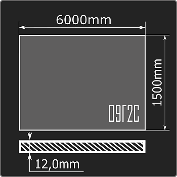 Лист горячекатаный 12*1500*6000 09Г2С Кармет ГОСТ 19281-2014