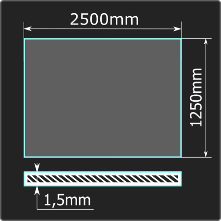 Лист холоднокатаный 1,5*1250*2500 ст.08пс Феррум ГОСТ 16523-97 Лист холоднокатаный 1,5*1250*2500 ст.08пс Феррум ГОСТ 16523-97